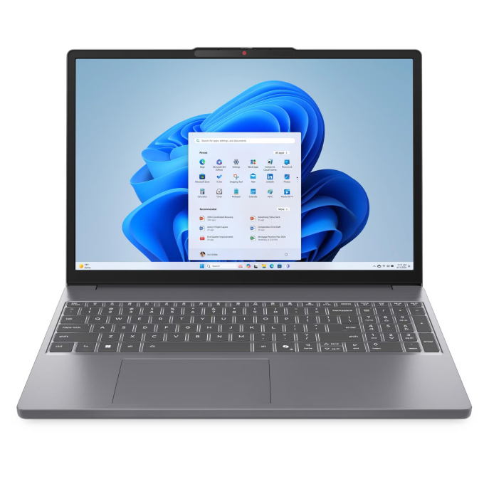 LAPTOP LENOVO IDEAPAD SLIM 3 15IRH10, Intel Core i7-13620H, 16GB RAM, 512GB SSD, 15.3 WUXGA IPS, FreeDOS, Arctic Grey, 83K101EVLM / Lenovo