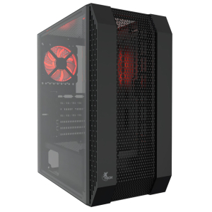 Case para pc Xtech - XT-GMR3 - Tower ATX/MicroATX-Black-side Acrylic window