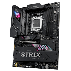 Placa Madre Asus ROG Strix Gaming , Socket AM5, Chipset AMD B850, 4 DIMM DDR5, ATX, Wi-Fi 7, 5G LAN, USB4, ROG STRIX B850-E GAMING WIFI