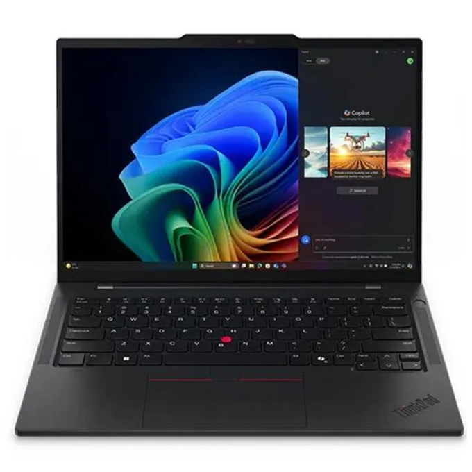 LAPTOP LENOVO THINKPAD T14S GEN 6 COPILOT PLUS PC, Intel Core Ultra 7 258V, 32GB RAM, 1TB SSD, Intel Arc 140V, 14 WUXGA IPS, Windows 11 Pro, Eclipse Black, Garantia de 3a en sitio, 21QX00LCLM / Lenovo
