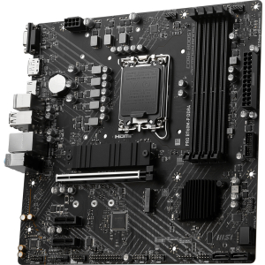 Placa Madre MSI Pro , Socket LGA1700, Chipset Intel B760, 4 DIMM DDR4, mATX, HDMI, DisplayPort, VGA, PRO B760M-P DDR4