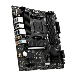 Placa Madre MSI Pro , Socket AM4, Chipset AMD B550, 4 DIMM DDR4, mATX, Wi-Fi, B550M PRO-VDH WIFI