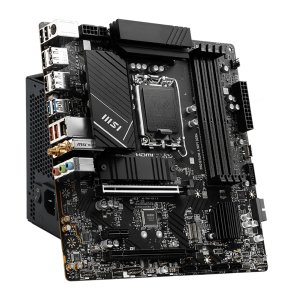 Placa Madre MSI Pro , Socket LGA1700, Chipset Intel B760, 4 DIMM DDR5, mATX, Wi-Fi 6E, 2.5G LAN, PRO B760M-A WIFI