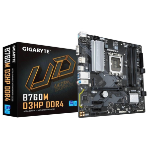 PLACA MADRE GIGABYTE B760M DS3H AX DDR4, Socket LGA1700, Intel B760, Micro ATX, Wi-Fi 6E, Bluetooth 5.3, G12