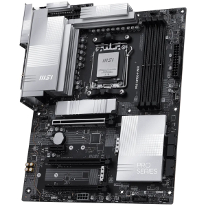 Placa Madre MSI Pro , Socket AM5, Chipset AMD X870E, 4 DIMM DDR5, ATX, Wi-Fi 7, USB4, 5G LAN, PRO X870E-P WIFI