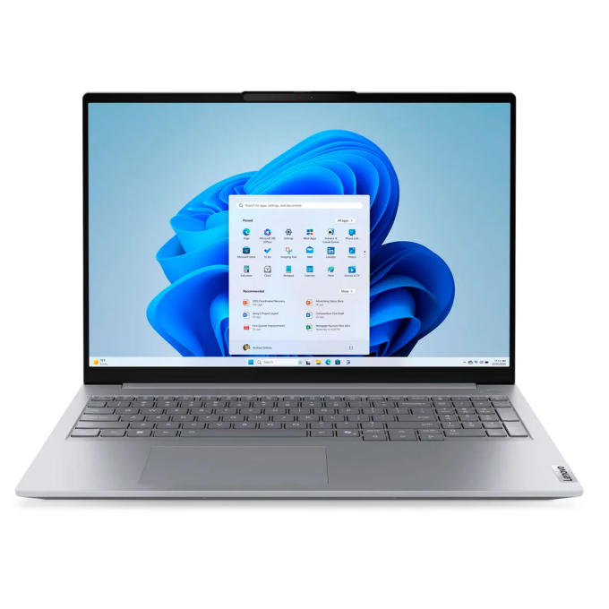Laptop Lenovo ThinkBook 16 G8 IAL de 16pulgadas, Core Ultra 7 255H, Memoria RAM 16Gb, Disco Solido 512Gb SSD, Pantalla de 60Hz, Video Intel Arc Graphics, 21SK00CELM / Lenovo