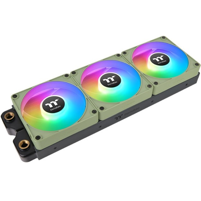 Ventiladores para PC Thermaltake CT120 EX ARGB Matcha Green Pack de 3 CL-F196-PL12MG-A / THERMALTAKE