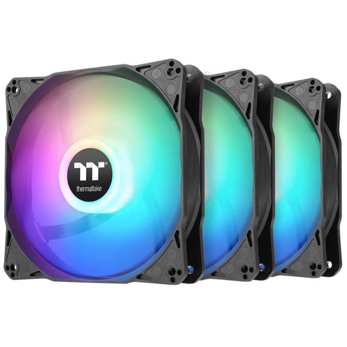 Ventiladores para PC Thermaltake LE120 ARGB Pack de 3 CL-F204-PL12W-A / CL-F204-PL12SW-A / THERMALTAKE
