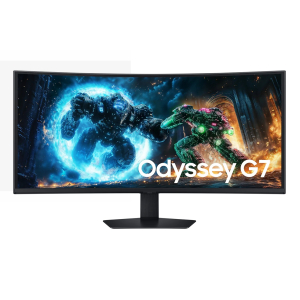 Monitor Samsung Odyssey G7 , 40 WUHD Curvo, VA, 180Hz, 1ms, HDR600, Base Ergonomica, HDMI, DisplayPort, LS40FG756ENXZA