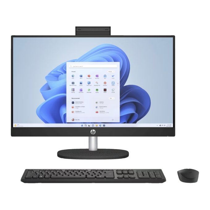 Computadora All-in-One HP 24-cr0000la , 23.8pulgadas Full HD IPS, Intel Core 5 120U, 8GB DDR4, 512GB SSD, FreeDOS, D2TT9LA#ABM / HP