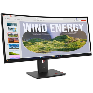 Monitor Curvo Lenovo ThinkVision T34WD-40 34 3440x1440 WQHD 120Hz VA HDMI DP RJ-45 USB-C