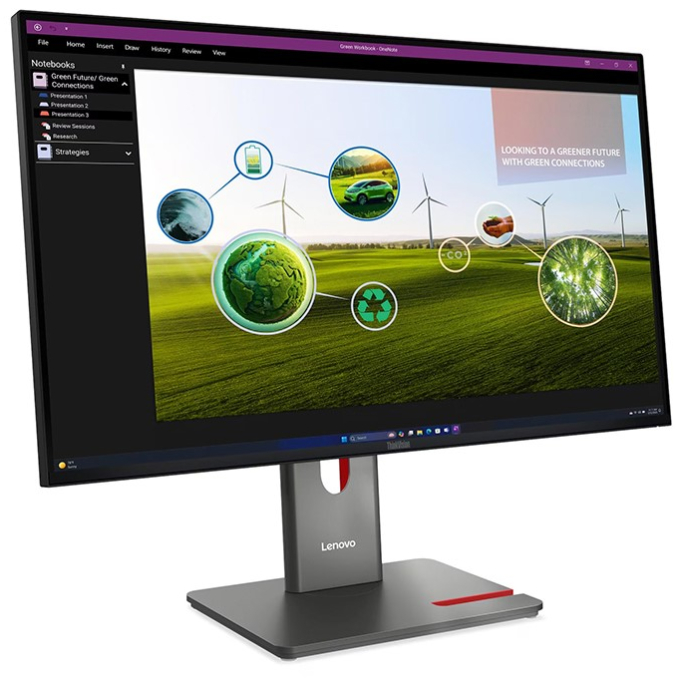 Monitor Lenovo ThinkVision P27Q-40 27pulgadas 2560x1440 2K QHD Fast IPS HDMI DisplayPort USB / Lenovo