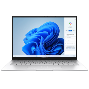 Laptop ASUS Zenbook 14, Intel Ultra7 255H, Memoria RAM 16Gb, Disco Solido 512Gb SSD, Pantalla OLED 14pulgadas WUXGA Tactil Touch, Win11 Home / ASUS