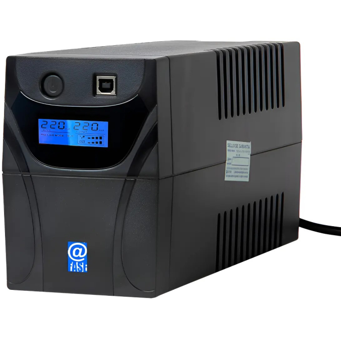 UPS Interactivo Elise AUR-850-LCD-USB 850VA 480W con USB y Pantalla LCD / Elise