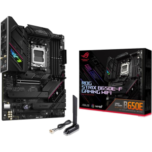 Placa Madre ASUS ROG Strix B650E-F Gaming WiFi , Socket AM5, DDR5, PCIe 5.0, M.2 Gen5, WiFi 6E, ATX, B650E-F GAMING WIFI / ASUS