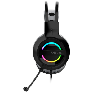 Audifonos con Microfono Antryx Iris-K 7.1 Virtual USB Gris AGH-7100KGY / ANTRYX