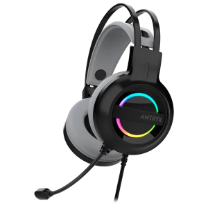 Audifonos con Microfono Antryx Iris-K 7.1 Virtual USB Gris AGH-7100KGY