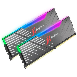 Memoria RAM KingBank KRRB DDR5 32GB (2x16GB) 6000MHz RGB CL30 Negra K5.01.FLM5ED9402