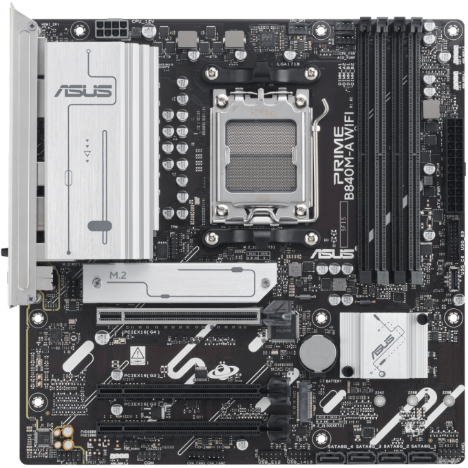 PLACA ASUS PRIME B840M-A AMD B550 AM5 DDR5 V/ S/ R M.2 / ASUS