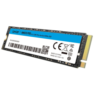 Disco Duro Solido SSD Lexar NM610 PRO 1TB M.2 2280 NVMe PCIe Gen3x4, Lectura 3300MB-s, Escritura 2600MB-s