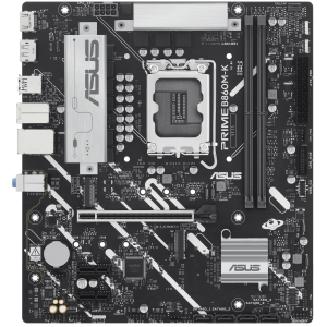 Placa Madre ASUS PRIME B860M-K, Socket LGA 1851, Micro-ATX, DDR5, PCIe 5.0, M.2 NVMe, HDMI, DisplayPort