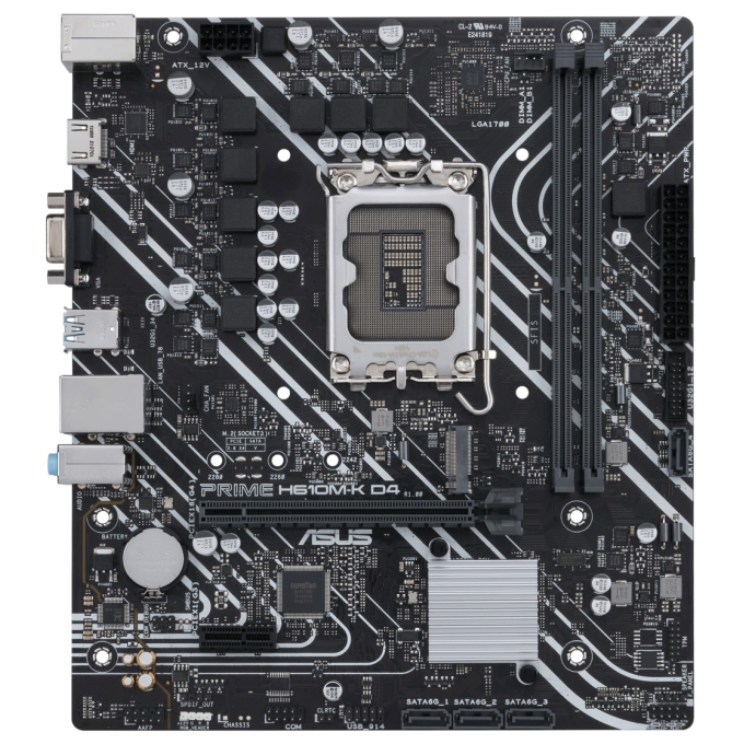 Placa Madre GIGABYTE H610M K DDR4, Socket LGA1700, Micro-ATX, M.2 NVMe, PCIe 4.0, USB 3.2, HDMI / Gigabyte