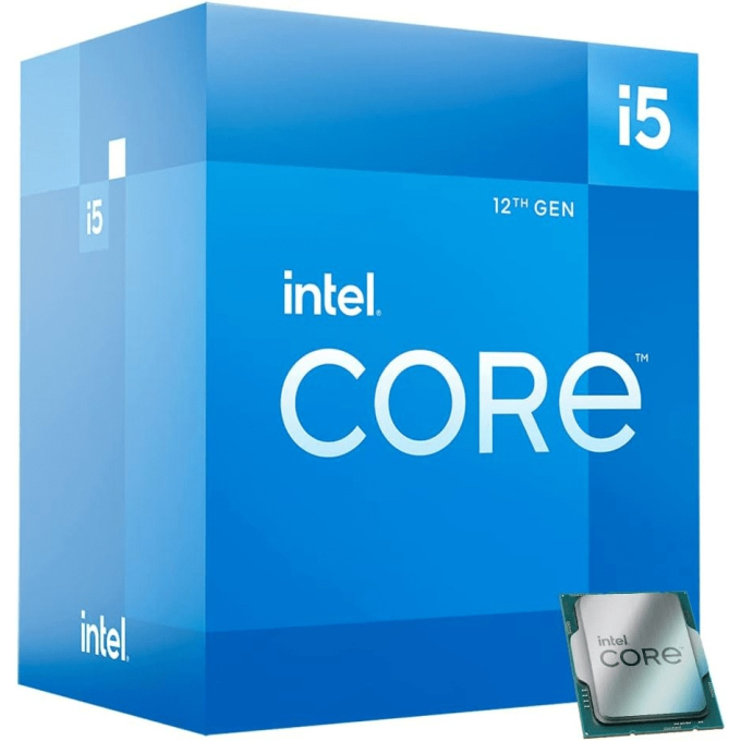 Procesador Intel i5-12400 2.50 GHz (hasta 4.4 GHz), LGA 1700, 6 Nucleos, 18MB Cache, Graficos Intel UHD 730, Empaque OEM/Tray (Sin Cooler) / INTEL