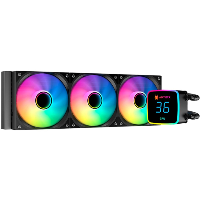 Sistema de Enfriamiento Liquido Antryx Triton Edge 360 ARGB AWC-TED360K / Antryx