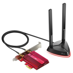 Tarjeta de Red Inalambrica Wi-Fi PCI Express TP-Link Archer TX3000E AX3000 con Bluetooth 5.2, Antenas de Alta Ganancia / TP-LINK