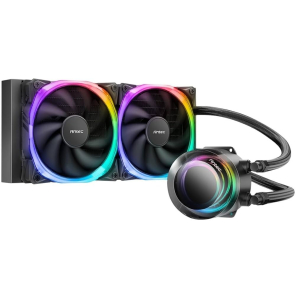 Cooler Liquido AIO Antec VORTEX 240 ARGB Negro, 2 Ventiladores ARGB de 120mm, 0-761345-74046-3 / ANTEC