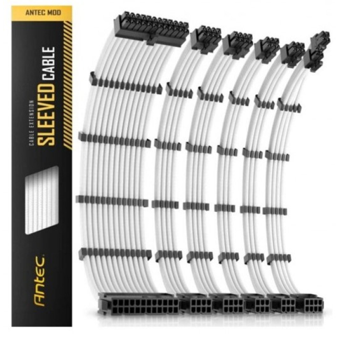 Extension de Cables para PSU Antec Negro/Blanco 0-761345-99941-0 / ANTEC