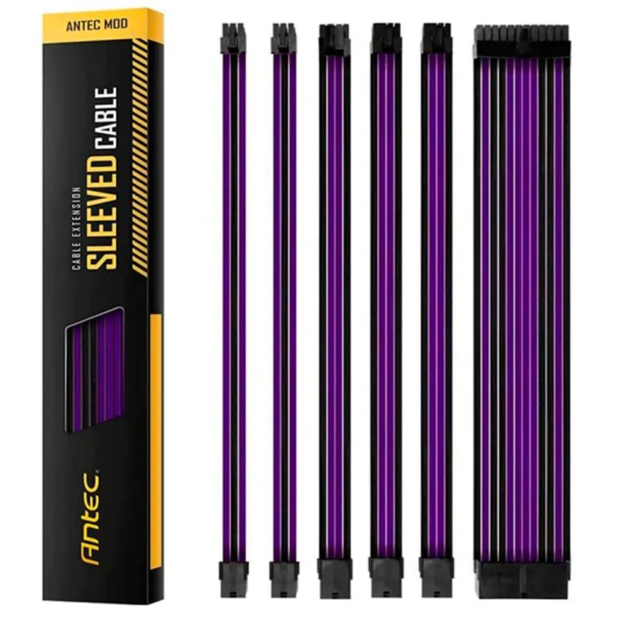 CABLE ANTEC PSU EXTENSION KIT BLACK/PURPLE 0-761345-99944-1 / ANTEC