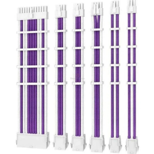 Kit de Extension de Cables para Fuente de Poder Antec Morado/Blanco 0-761345-99947-2 / ANTEC