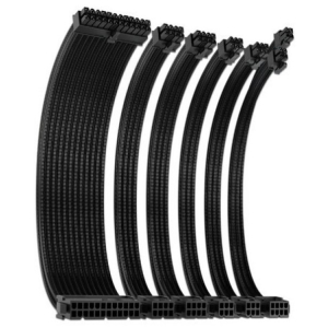 Kit de Extension de Cables para Fuente de Poder Antec 6 Piezas Negro 0-761345-77503-8 / ANTEC