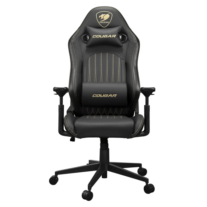 Silla Gamer Cougar Explore Royal Cuero PVC, Estructura de Acero, Reclinable 155 Grados, Reposabrazos 3D, CGR-EXP-ROB / COUGAR