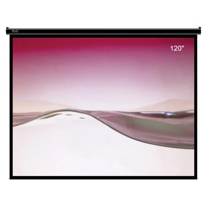 Pantalla de Proyeccion Klip Xtreme KPS-304 de 120pulgadas (305 cm), Formato 4:3, Pared y Techo, Blanco Mate, KPS-304 / Klip Xtreme