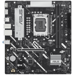 Placa madre ASUS PRIME B860M-K Micro-ATX, Socket LGA1851, Intel B860, 2x DDR5, HDMI / DisplayPort, PRIME B860M-K