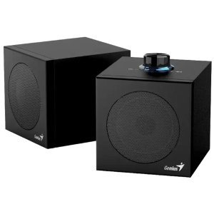 Parlantes Genius SP-HF300U 4W Alimentacion USB-A USB-C Negros 31730061400