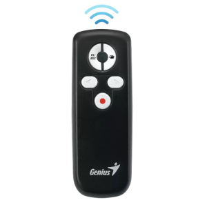 Presentador Genius Media Pointer 100 con Puntero Laser Negro 31090015100 / GENIUS