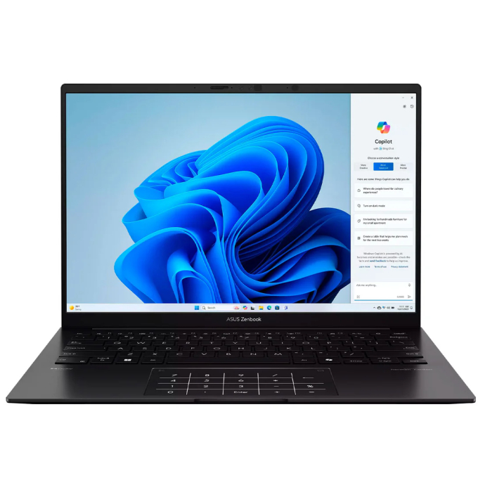 ASUS ZENBOOK RYZEN AI 7 445 1TB 16GB LPDDR5X 14pulgadas OLED WUXGA WINDOWS 11 HOME 90NB17R1-M001H0 / ASUS
