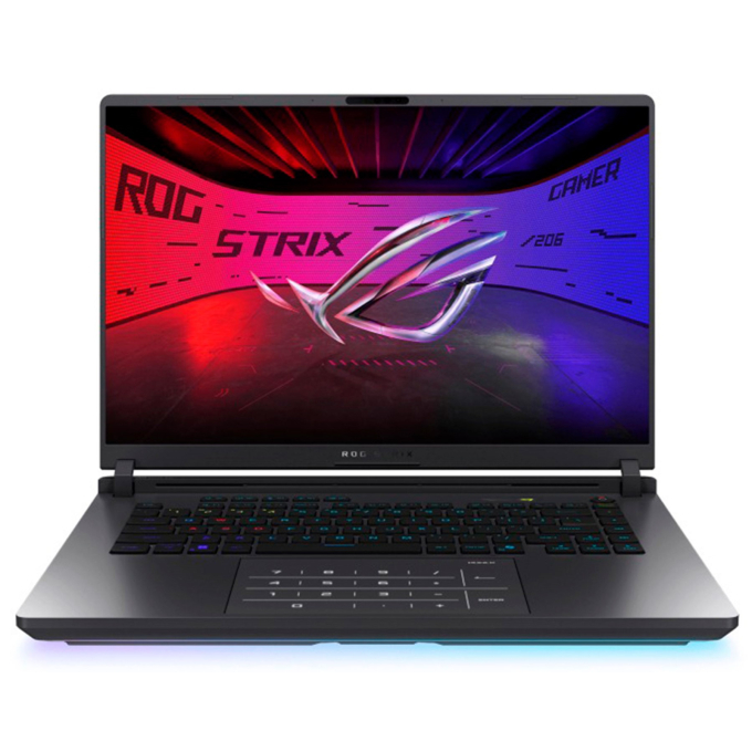 Laptop ASUS ROG Strix G16 G615LM-RV015W Intel Core Ultra 9 275HX 1TB SSD 16GB RAM RTX 5060 8GB 16pulgadas 1920x1200 WUXGA 165Hz Win 11 90NR0LJ1-M000K0 / ASUS