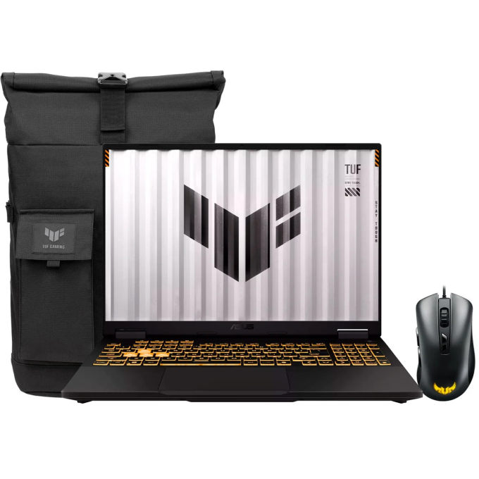 Laptop Gamer Asus TUF Gaming F16 Intel i7 16GB RAM 512GB SSD RTX 5060 8GB 16pulgadas WUXGA FreeDOS + Mochila + Mouse 90NR0NB1-M00KY0 / ASUS