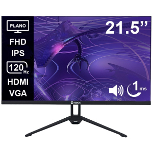 Monitor Teros TE-2133S, 21.5 FHD, IPS, 120Hz, 1ms, Parlantes, TE-2133S