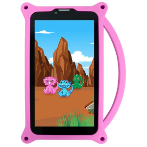 Tablet Advance Intro TR6955 7 1024x600 IPS 3G Dual SIM 2GB RAM 32GB Android 11 Go Dino Pink