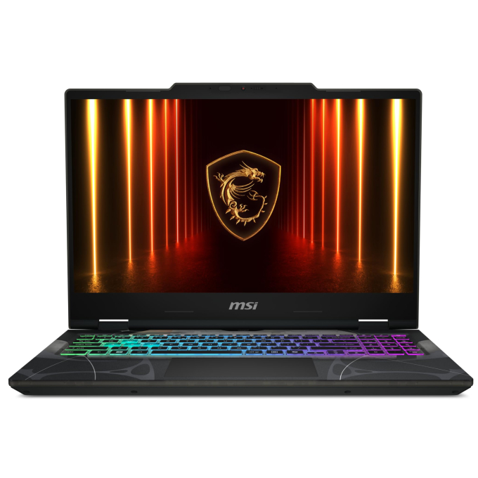 Laptop Gamer MSI Cyborg A15 AI, AMD Ryzen9 270, 16GB DDR5, 1TB SSD, RTX 5060 8GB, 15.6pulgadas FHD, Windows 11, Translucent Black, B2HWFKG-006US / MSI