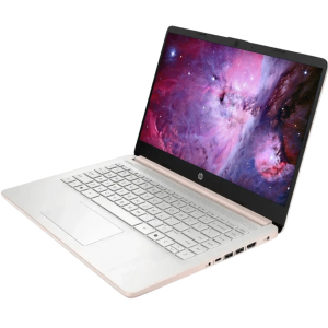 Laptop HP 14-DQ6105DX 14pulgadas HD Intel N150 4GB RAM DDR5 128GB SSD Win 11 Pale Rose Gold / HP