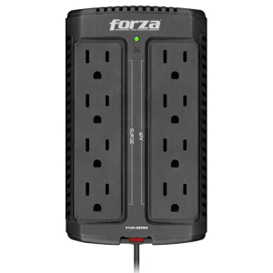 Estabilizador Forza FVR-902 900VA 8 Tomas Universal NEMA / Forza