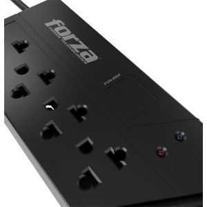 Estabilizador Forza FVR-1012 1000VA 500W 4 Tomas Negro / Forza