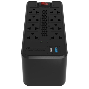 Estabilizador Forza FVR-1222USB 1200VA 600W 8 Tomas 2 USB