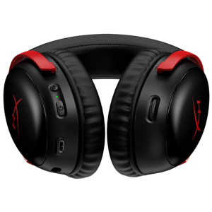 Audifono con Microfono Inalambrico HyperX Cloud III S Wireless Negro/Rojo A59Z0AA / HyperX